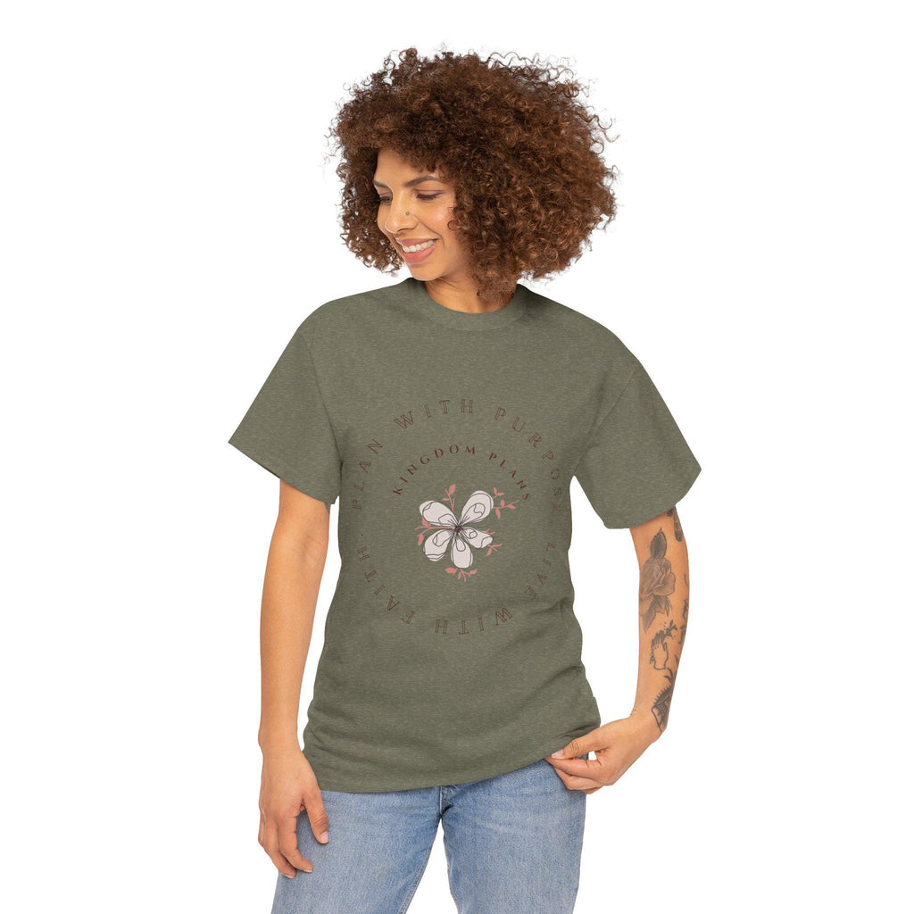 Faith Inspiration Unisex Tee, Christian Religious Tshirt, Motivational Cotton Shirt, Religious Gift, Inspirational Top
