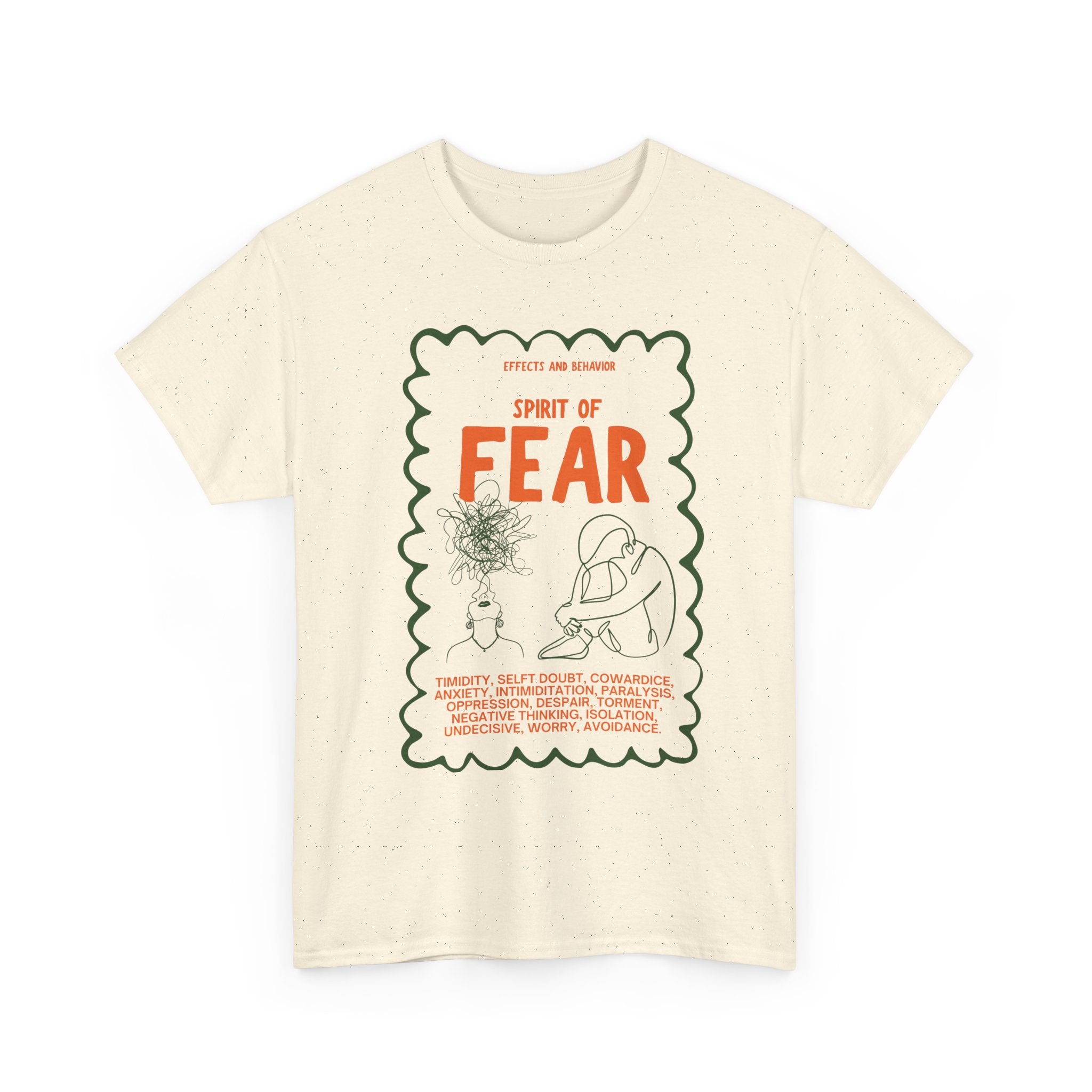 Christian T-Shirt - Fearless in Christ Boldness and Courage Tee