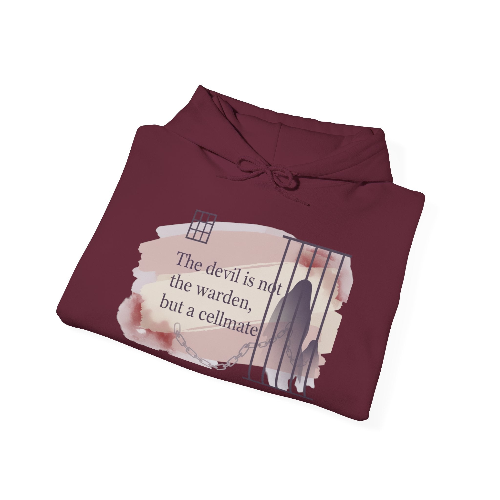 Hoodie Unisex Heavy Blend™ Sweatshirt with Powerful Statement Design