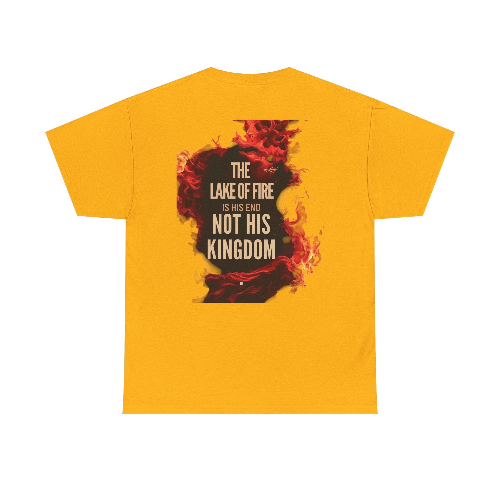 T-Shirt The Lake of Fire His Kingdom Bible Misconception Unisex Tee