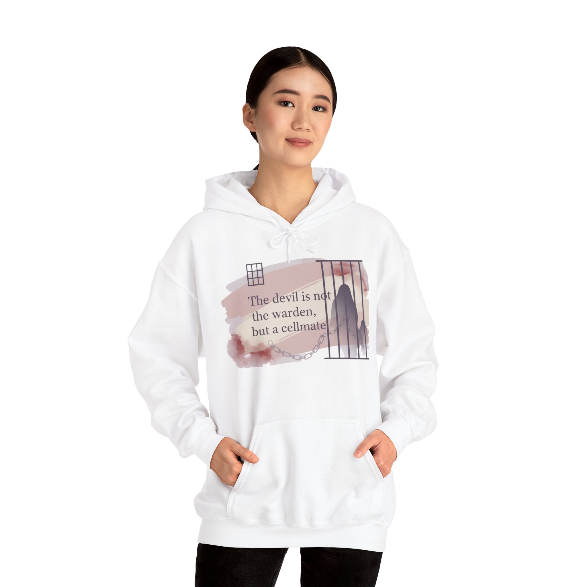Hoodie Unisex Heavy Blend™ Sweatshirt with Powerful Statement Design