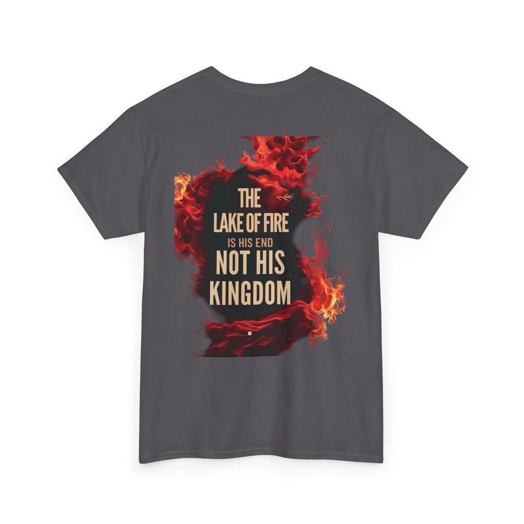 T-Shirt The Lake of Fire His Kingdom Bible Misconception Unisex Tee