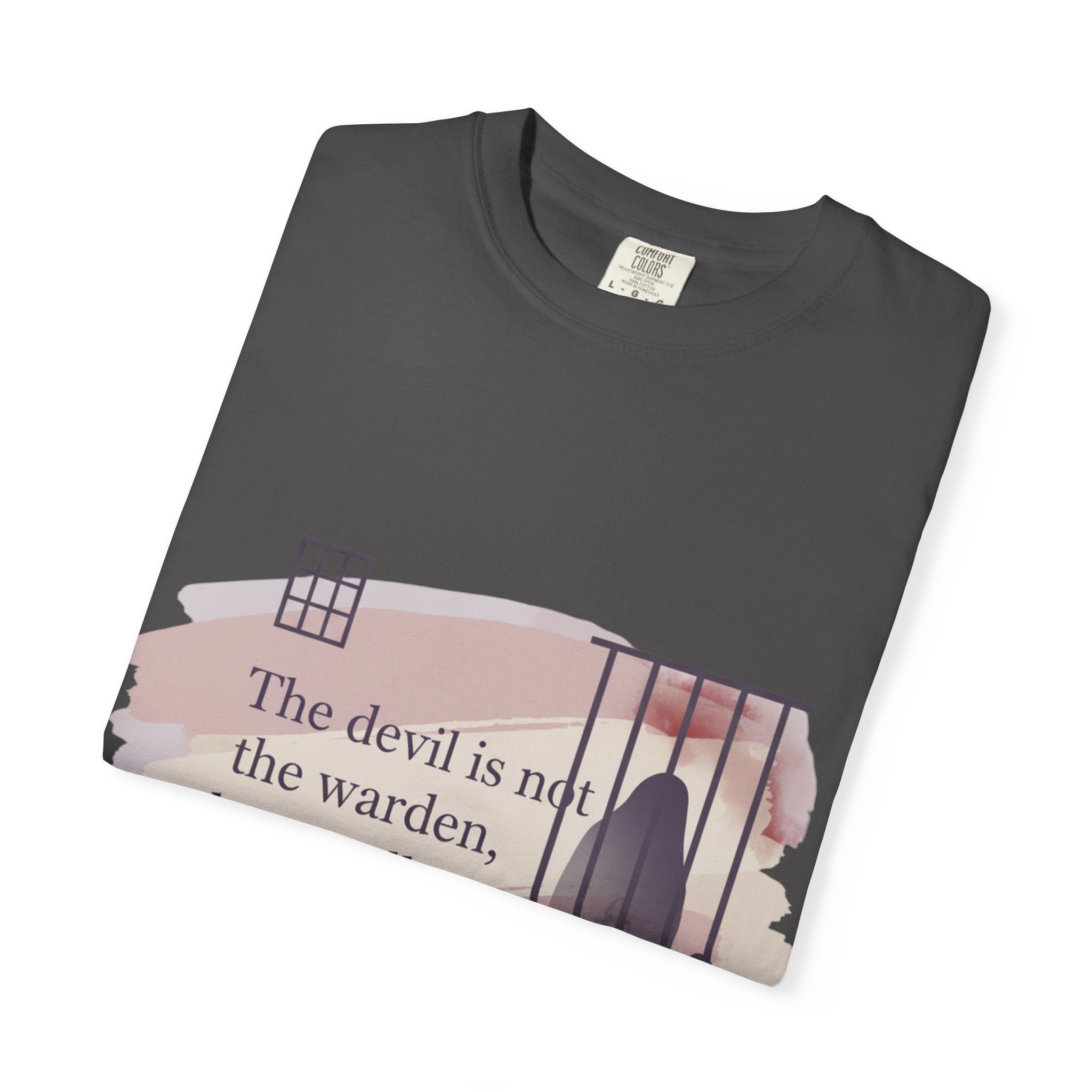 Graphic Tee Unmask Misconception Devil Eternal Consequence No King Prisoners