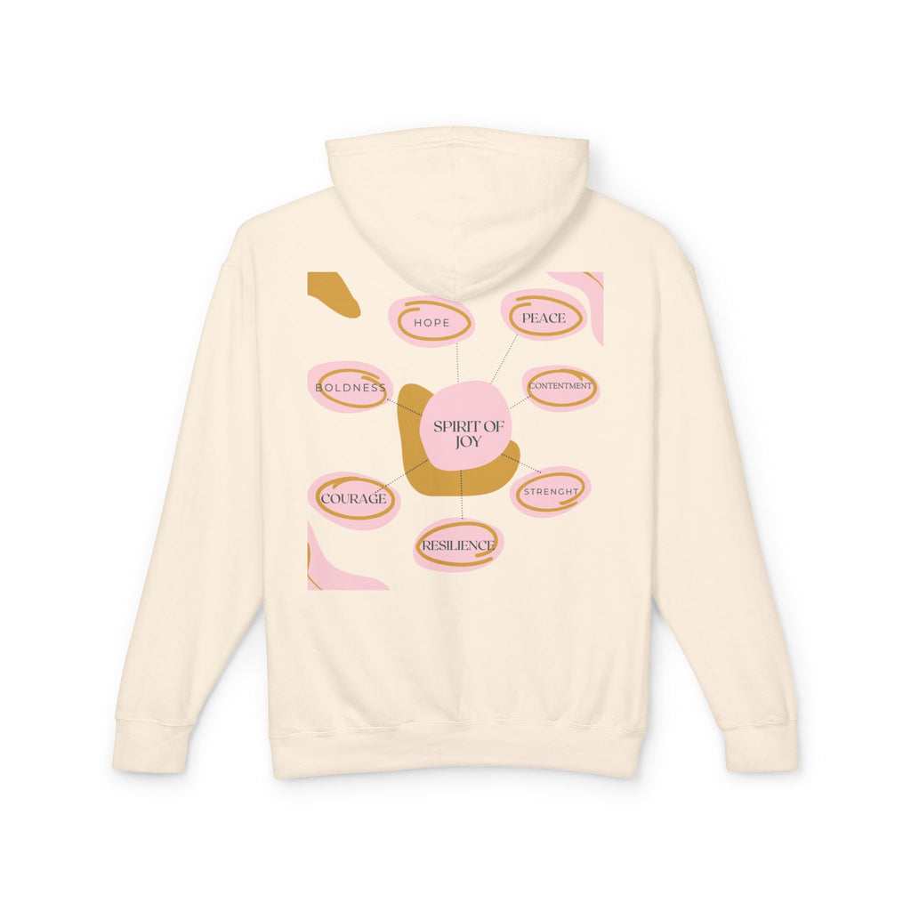 Joyful Hoodie - Encouragement, Peace, Celebration, Courage, Resilience, Spiritual Vitality