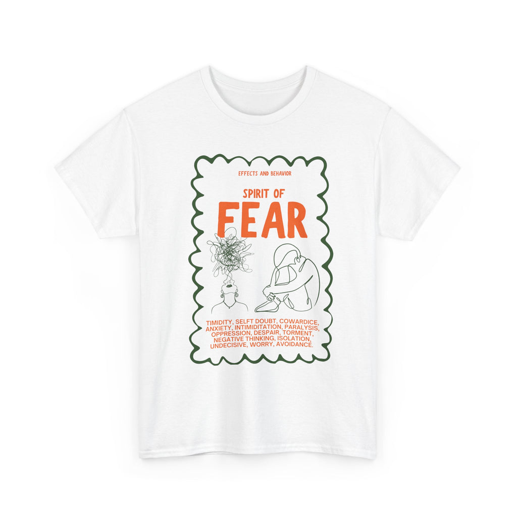 Christian T-Shirt - Fearless in Christ Boldness and Courage Tee