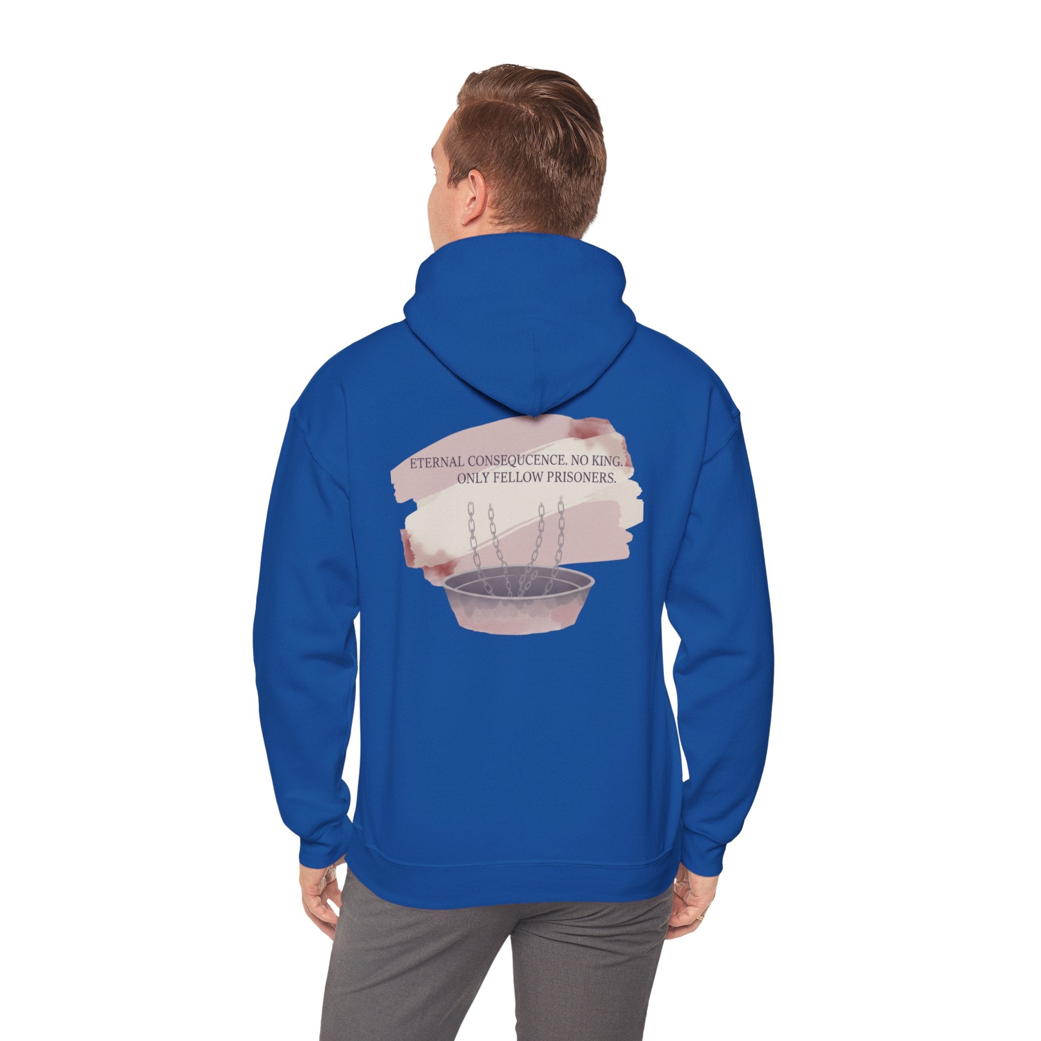Hoodie Unisex Heavy Blend™ Sweatshirt with Powerful Statement Design