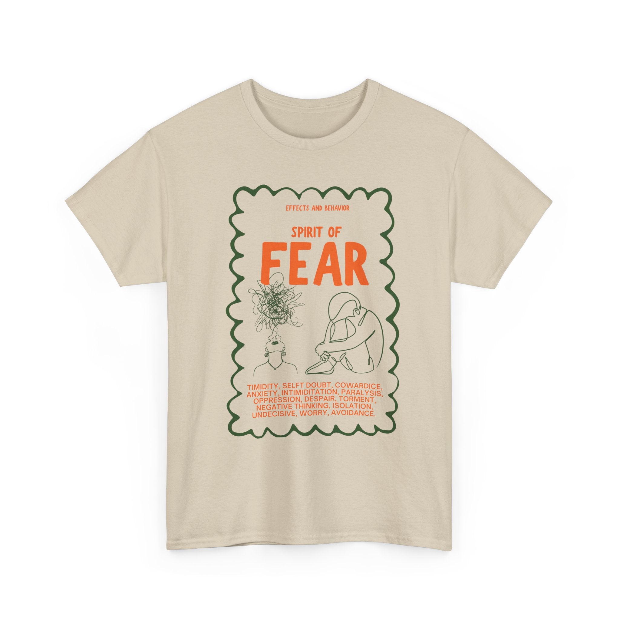 Christian T-Shirt - Fearless in Christ Boldness and Courage Tee