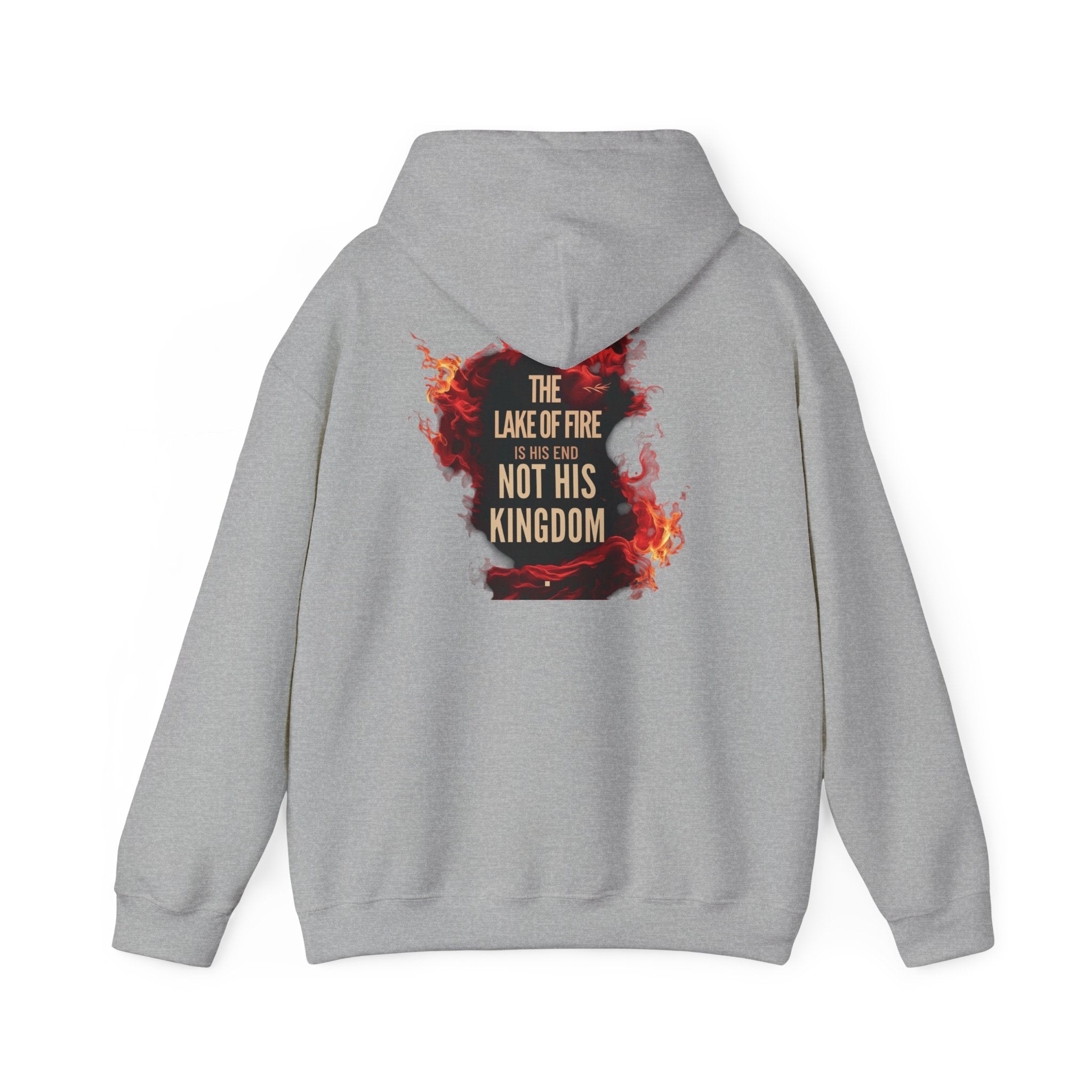 Hooded Sweatshirt - Lake of Fire Kingdom Bible Misconceptions