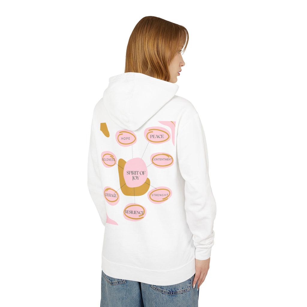 Joyful Hoodie - Encouragement, Peace, Celebration, Courage, Resilience, Spiritual Vitality
