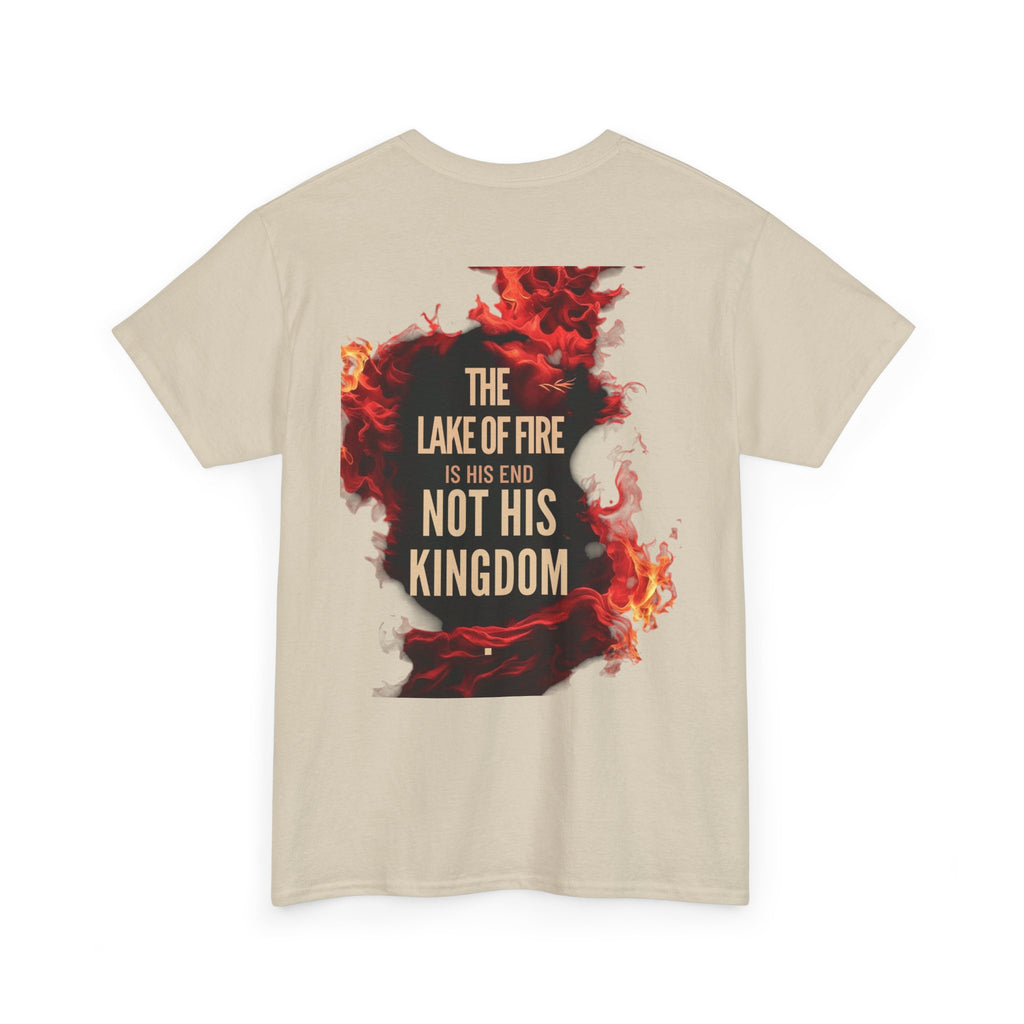 T-Shirt The Lake of Fire His Kingdom Bible Misconception Unisex Tee