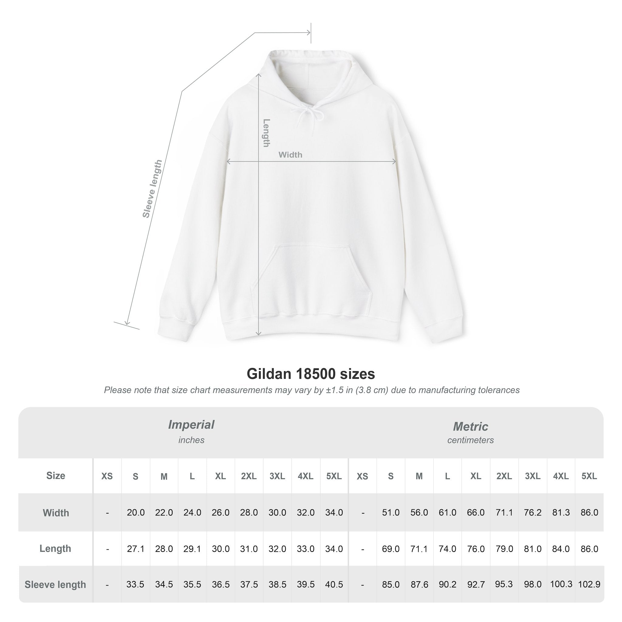 Hoodie Unisex Heavy Blend™ Sweatshirt with Powerful Statement Design
