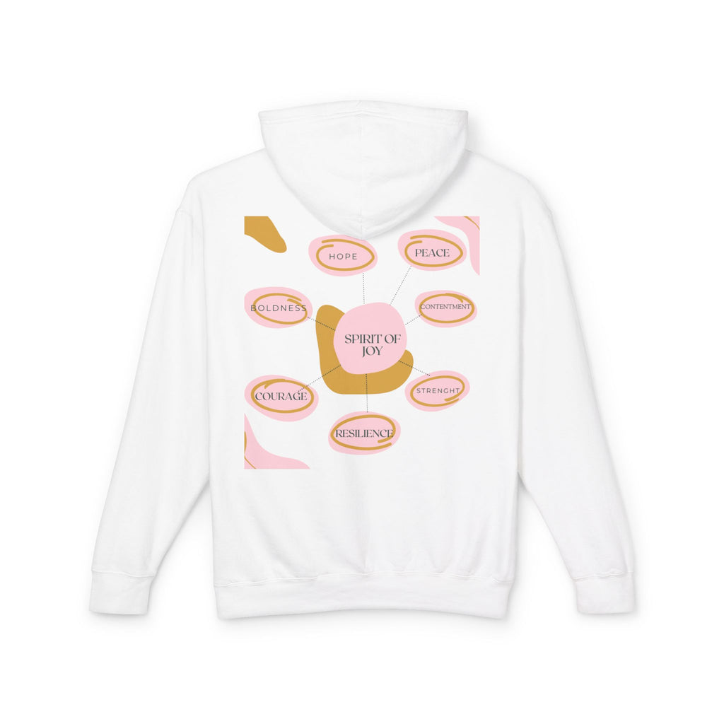 Joyful Hoodie - Encouragement, Peace, Celebration, Courage, Resilience, Spiritual Vitality