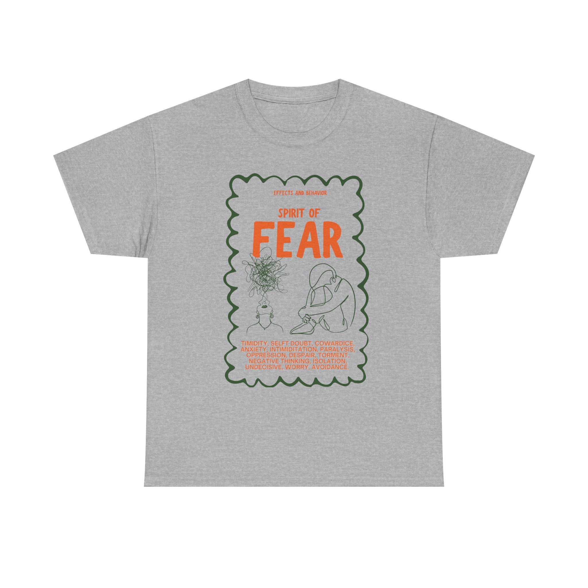 Christian T-Shirt - Fearless in Christ Boldness and Courage Tee