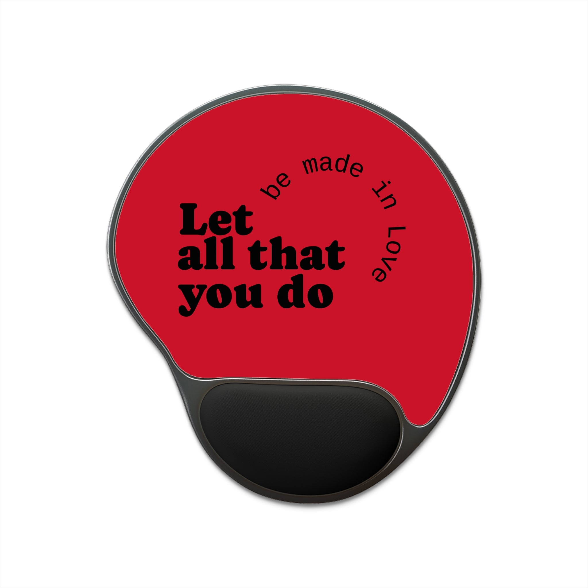 Inspirational Mouse Pad with Wrist Rest - Perfect Gift for Home Office, Motivational Decor, Computer Accessories