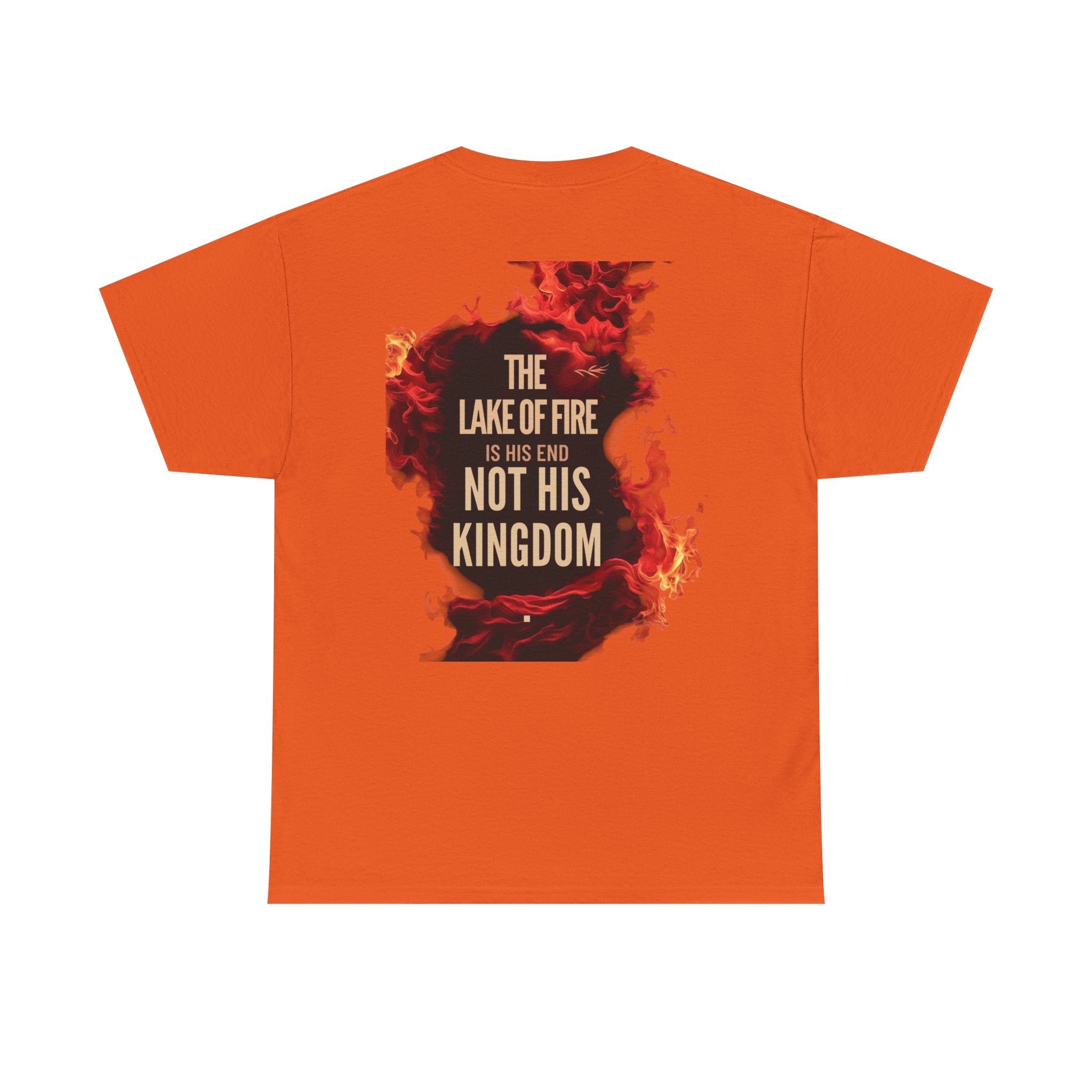 T-Shirt The Lake of Fire His Kingdom Bible Misconception Unisex Tee