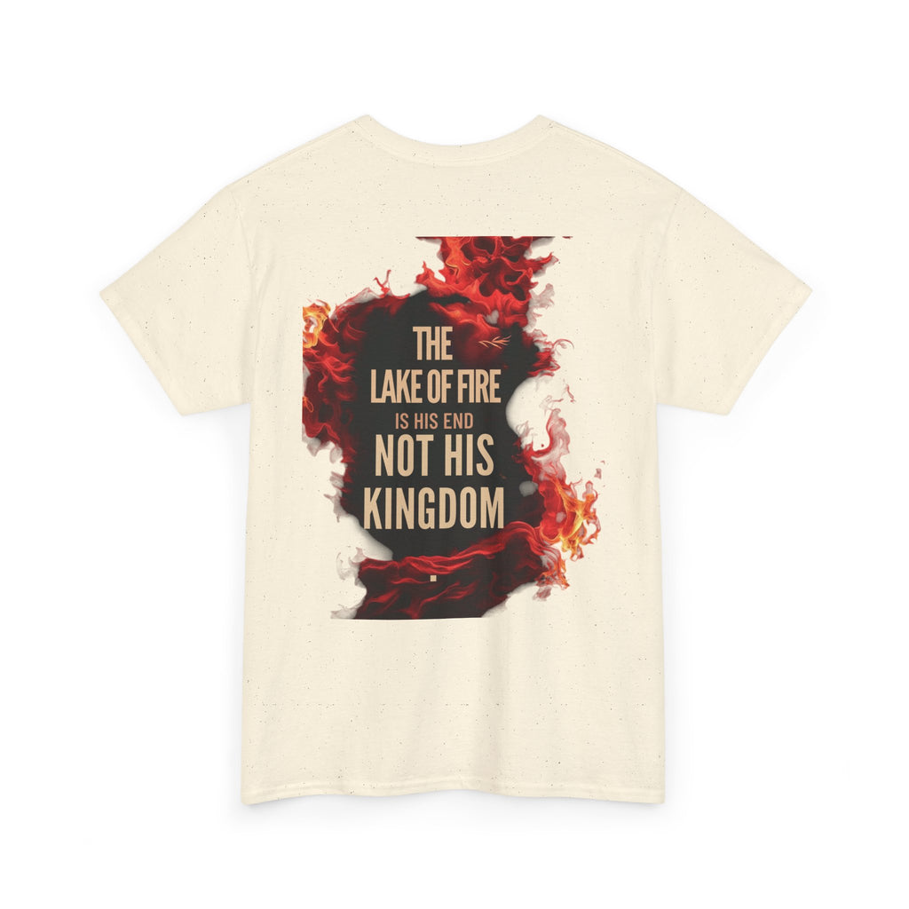 T-Shirt The Lake of Fire His Kingdom Bible Misconception Unisex Tee