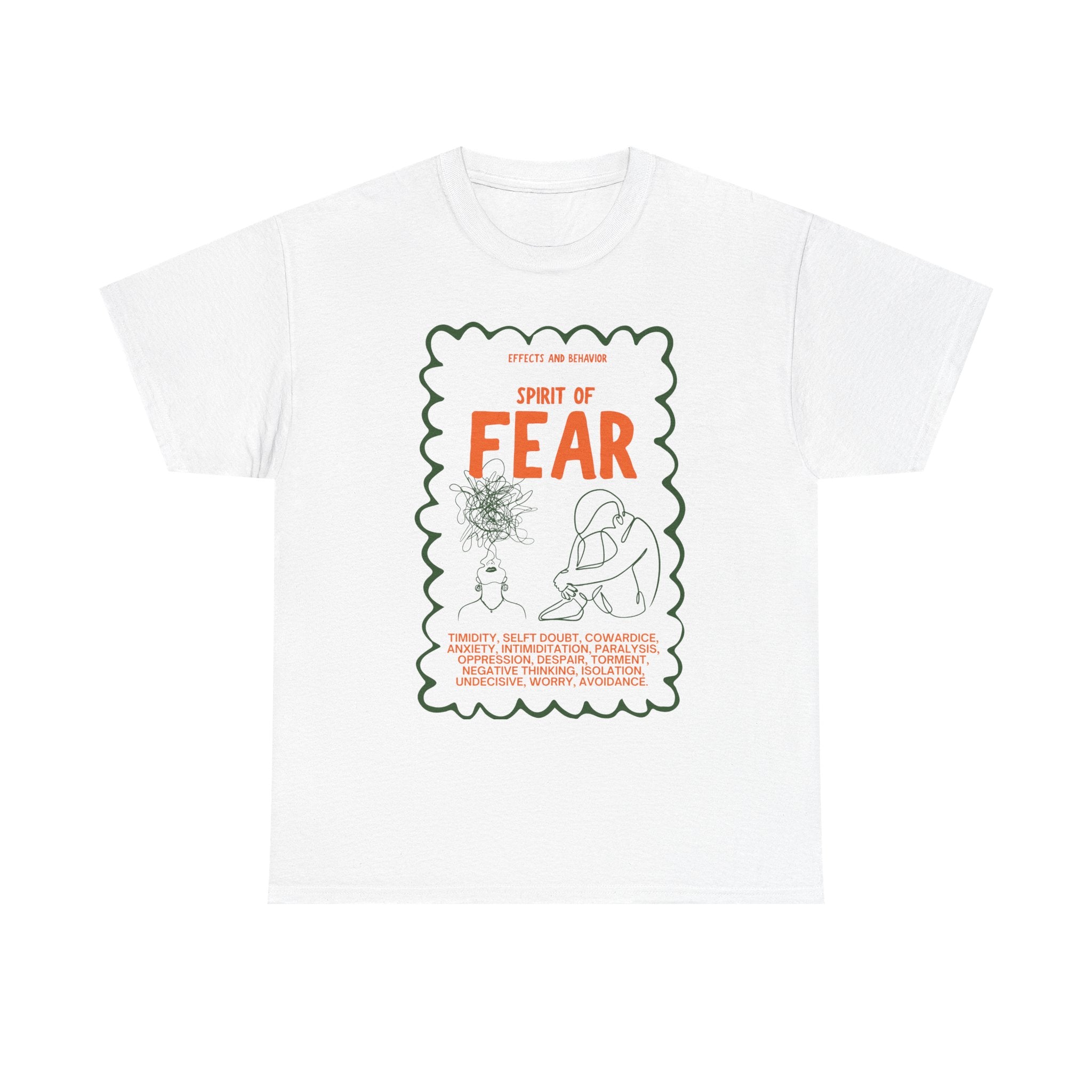 Christian T-Shirt - Fearless in Christ Boldness and Courage Tee