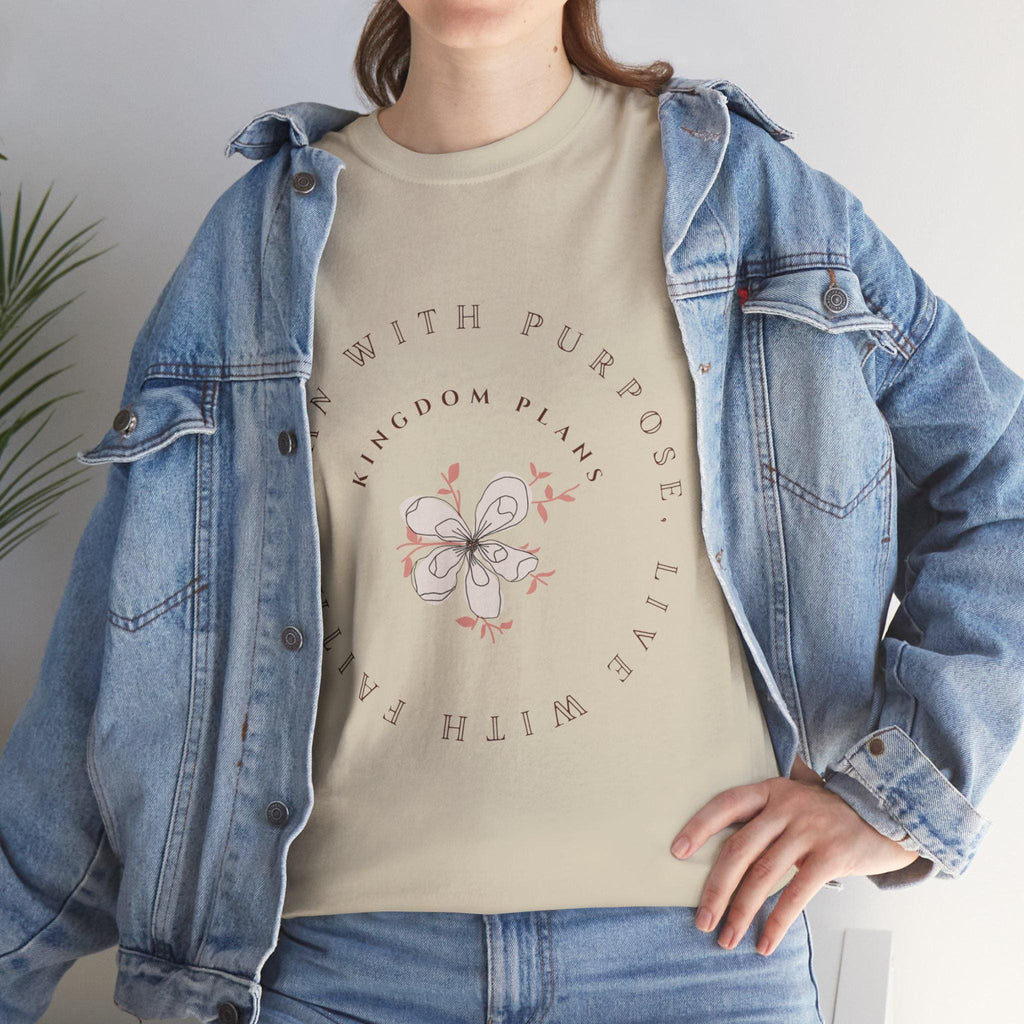 Faith Inspiration Unisex Tee, Christian Religious Tshirt, Motivational Cotton Shirt, Religious Gift, Inspirational Top