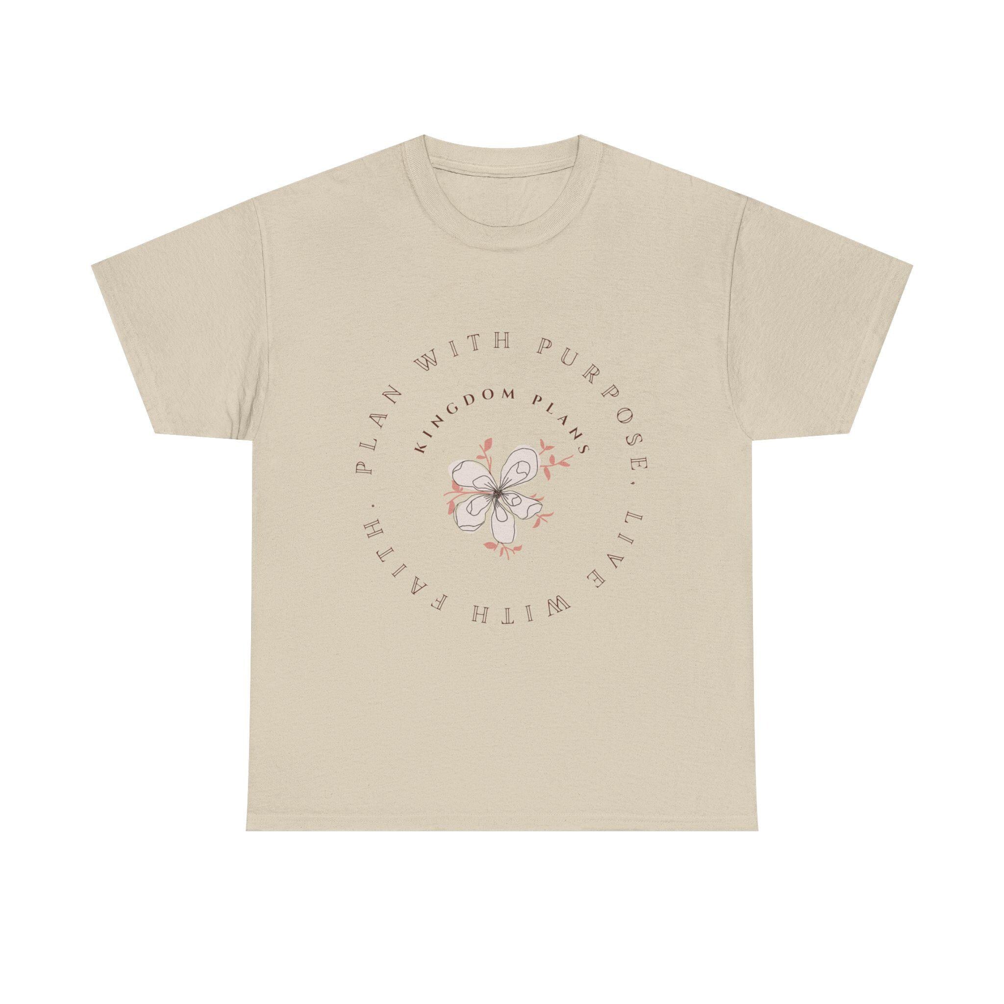 Faith Inspiration Unisex Tee, Christian Religious Tshirt, Motivational Cotton Shirt, Religious Gift, Inspirational Top